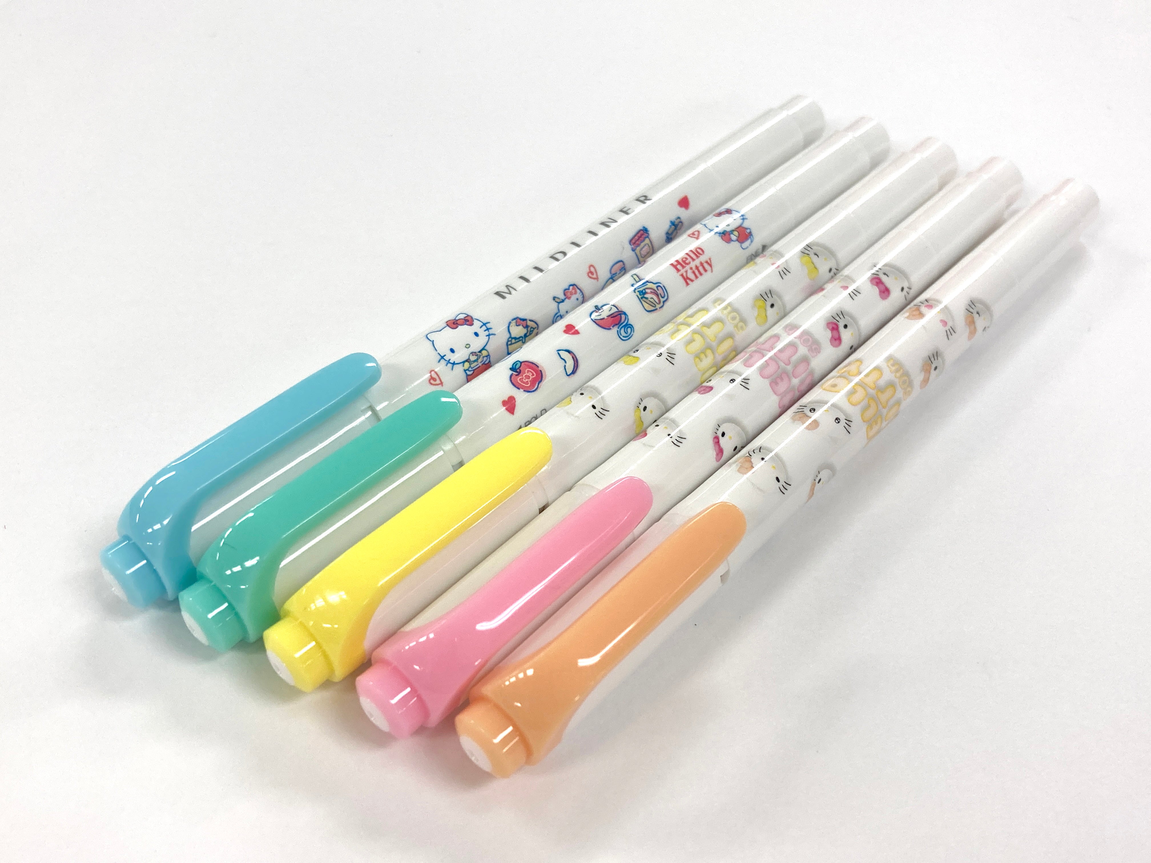 ZEBRA Mildliner Highlighter Limited Edition Hello Kitty 5 Colour Set