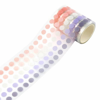 SUN-STAR Sticker Roll ST 858 Polka Dots Milk Sugar