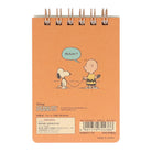 SUN-STAR Ring Memo Pad MP 284 A7 Peanuts Comical Scene Violet