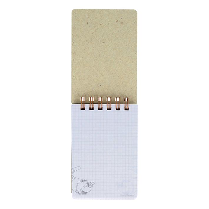 SUN-STAR Ring Memo Pad MP 284 A7 Moomin Blue