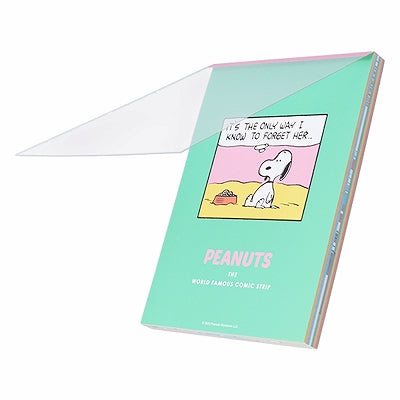SUN-STAR Memo Pad MP 284 A6 Peanuts Comical Scene Snoopy
