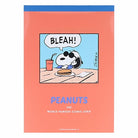 SUN-STAR Memo Pad MP 284 A6 Peanuts Comical Scene Joe Cool