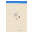 SUN-STAR Memo Pad MP 284 A6 Peanuts Comical Scene Joe Cool