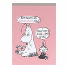 SUN-STAR Memo Pad MP 284 A6 Moomin Pink