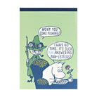 SUN-STAR Memo Pad MP 284 A6 Moomin Green