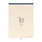 SUN-STAR Memo Pad MP 284 A6 Moomin Green