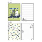 SUN-STAR Memo Pad MP 284 A6 Moomin Green