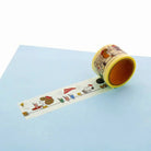 SUN-STAR Masking Tape MT 858 Peanuts Vintage Blue