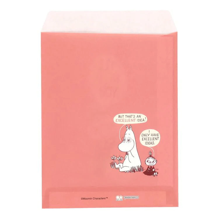 SUN-STAR Envelope E 216 Moomin Pink