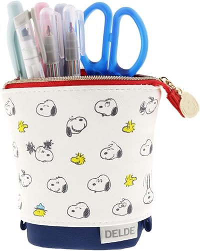 SUN-STAR Delde Pen Pouch PP 142 Peanuts Snoopy & Woodstock