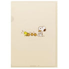 SUN-STAR Clear File FL 213 A4 Peanuts Snoopy Snack Time Cookies