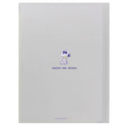 SUN-STAR Clear File FL 213 A4 Peanuts Snoopy Grey