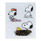 SUN-STAR Big Clear Sticker ST 858 Peanuts Comical Scene Snoopy