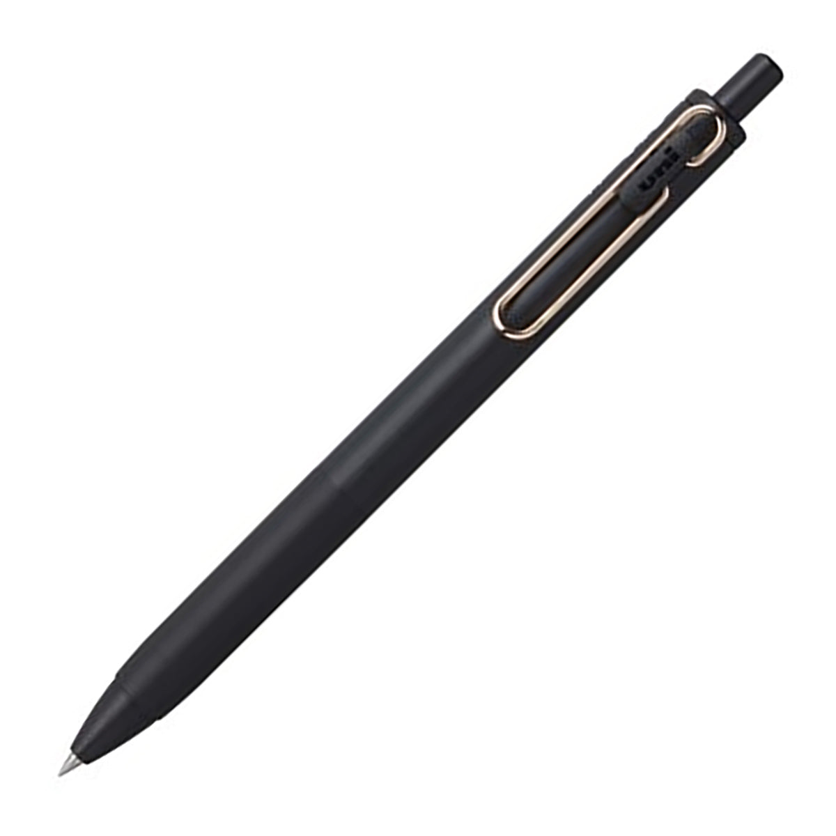 UNI-BALL One 0.38mm Rosegold Clip Black Barrel