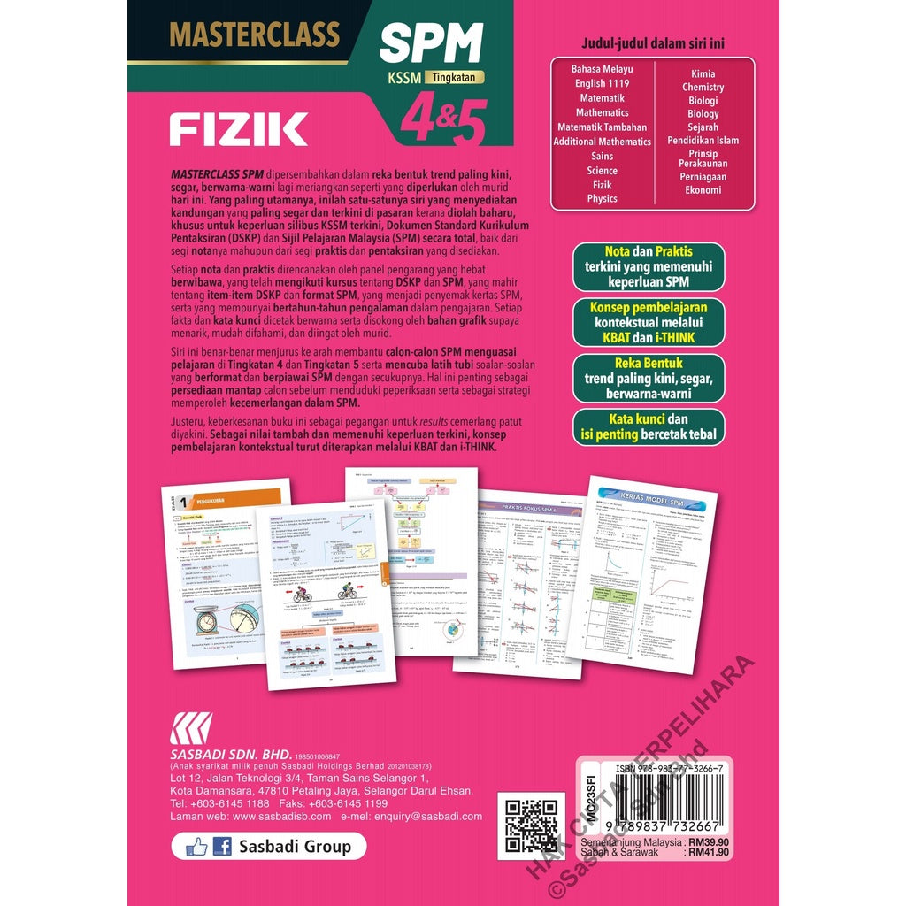 MasterClass SPM Fizik (Edisi 2023)