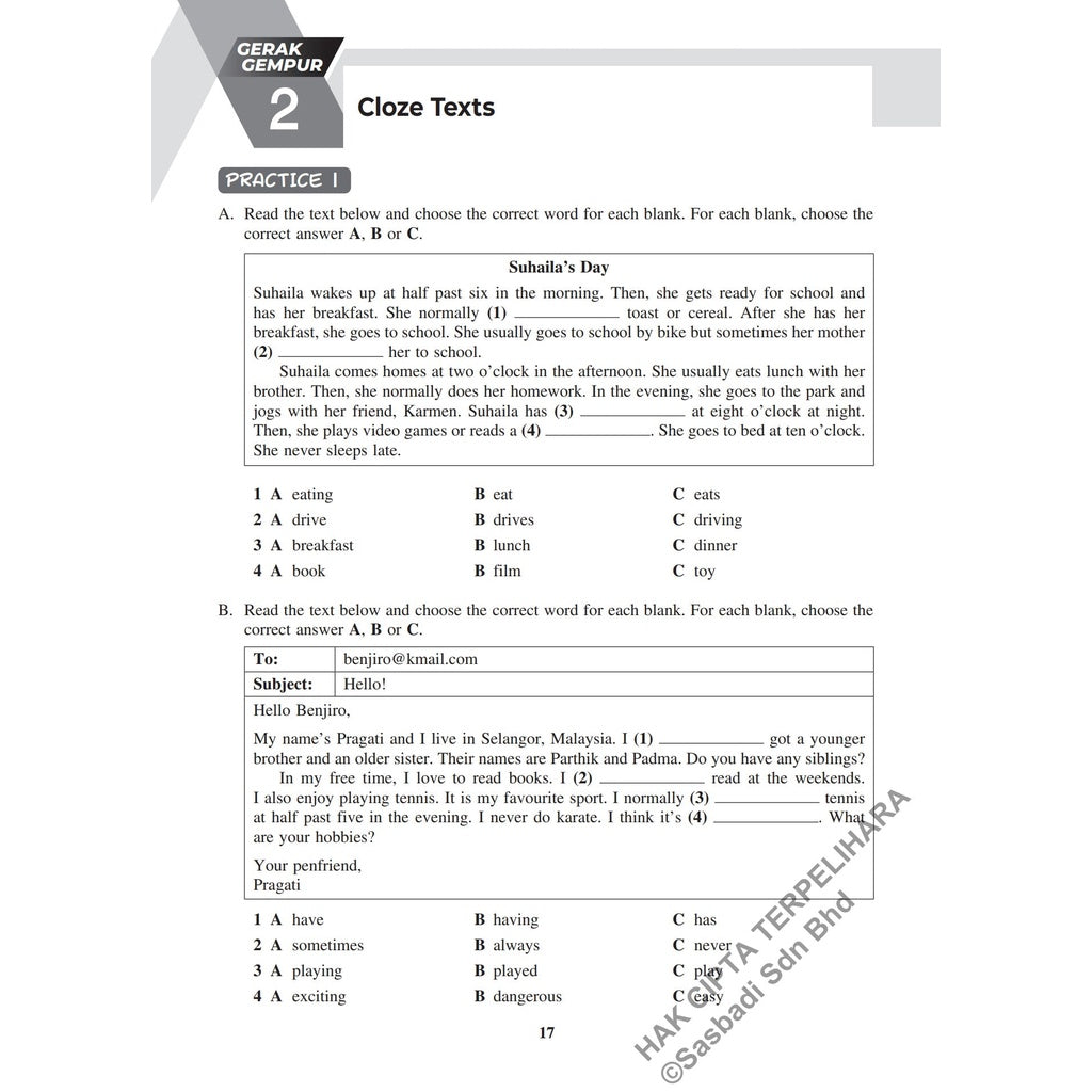 Gerak Gempur UASA KSSR English Year 4