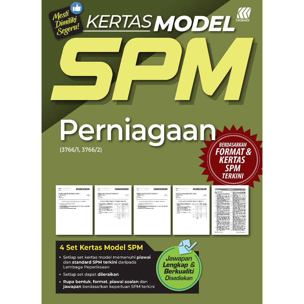 Kertas Model SPM Perniagaan (Edisi 2023)