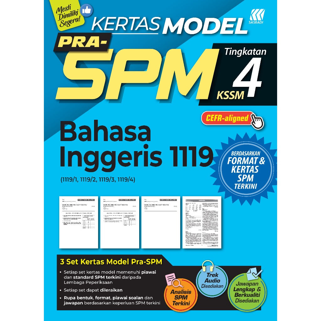 Kertas Model PRA-SPM English Form 4 (Edisi 2023)
