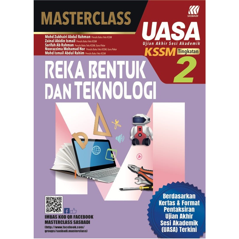 MasterClass UASA KSSM Reka Bentuk & Teknologi Tingkatan 2