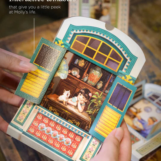 LOKAMADE Nyonya's Memoir Shaped Postcard MDP40:The Wedding Preparation