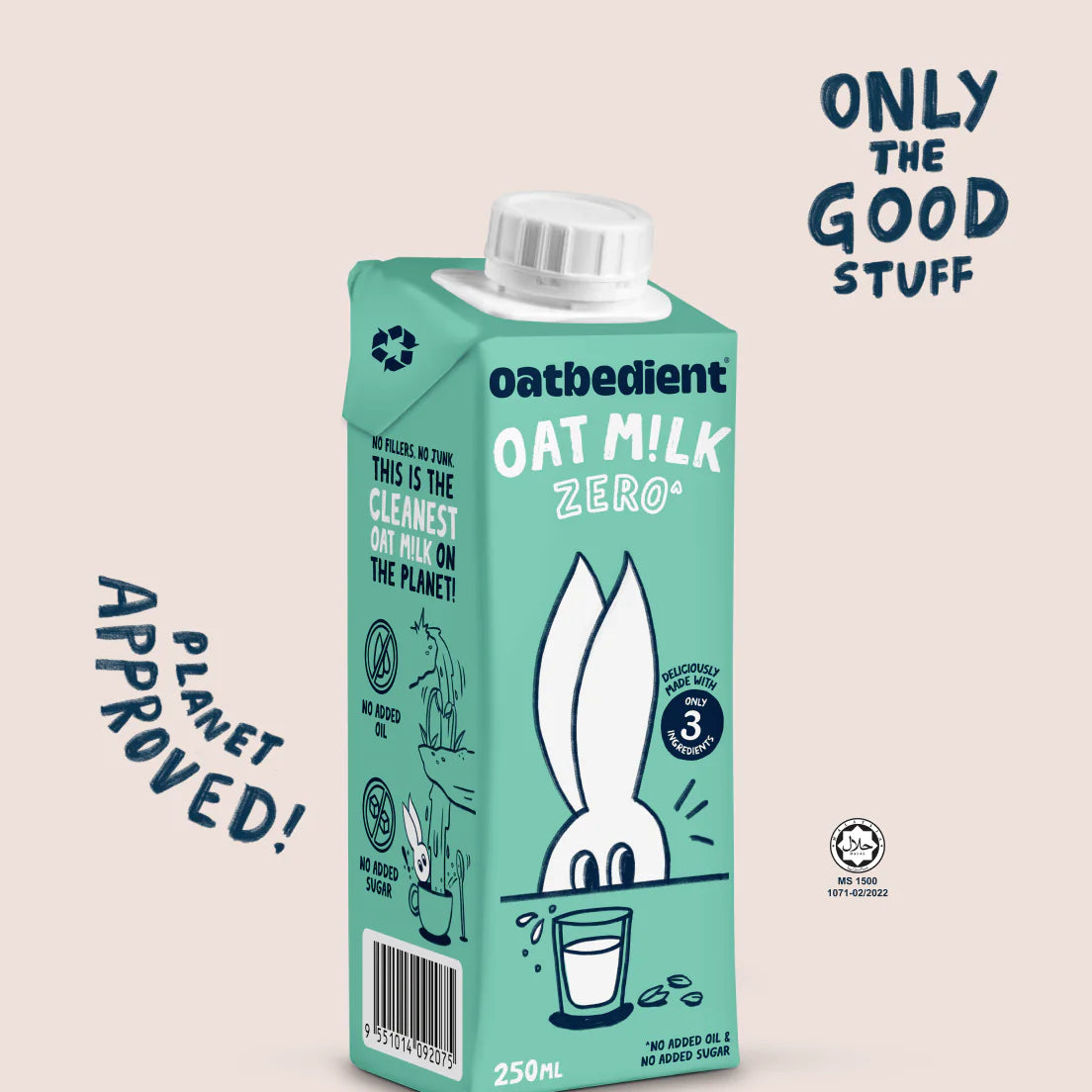 OATBEDIENT Oat Milk RTD Zero 250ml