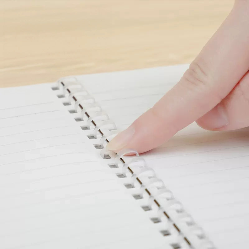 KOKUYO Campus Soft Ring Kraft Cover A5 5mm Grid 80s