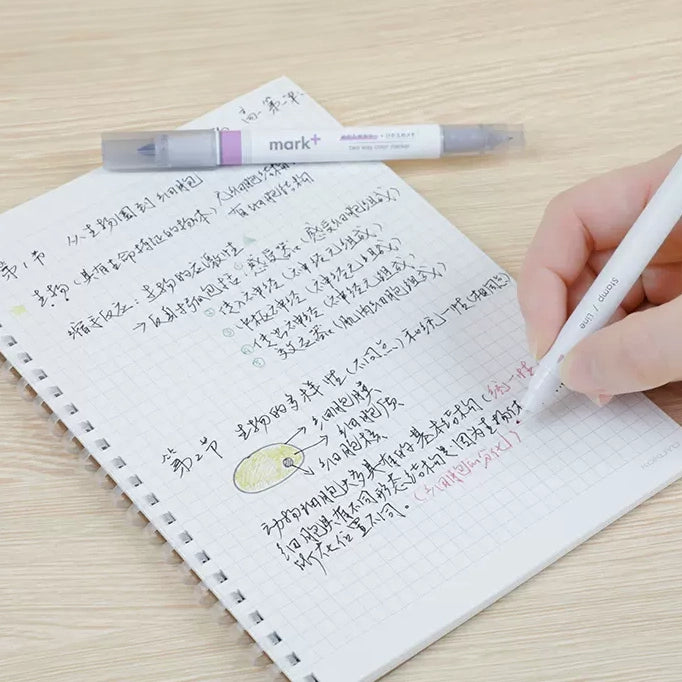 KOKUYO Campus Soft Ring Kraft Cover A5 5mm Grid 80s