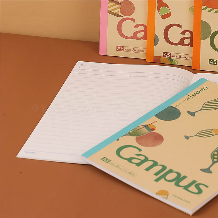 KOKUYO Campus Notebook B5 Gourmet Food Dot Ruled Assorted