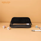 KOKUYO Half Mesh Pen Case WSG-PC272 Black