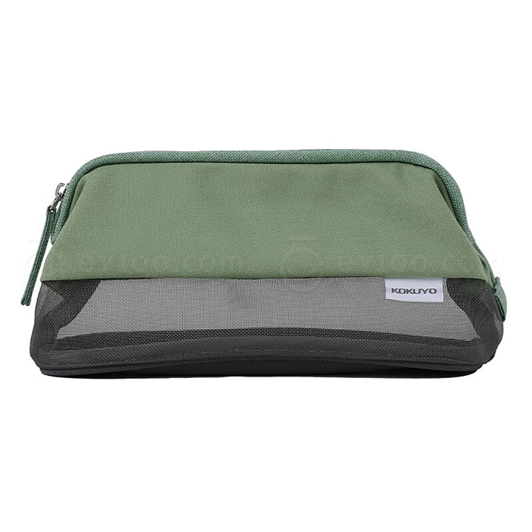 KOKUYO Half Mesh Pen Case WSG-PC272 Green