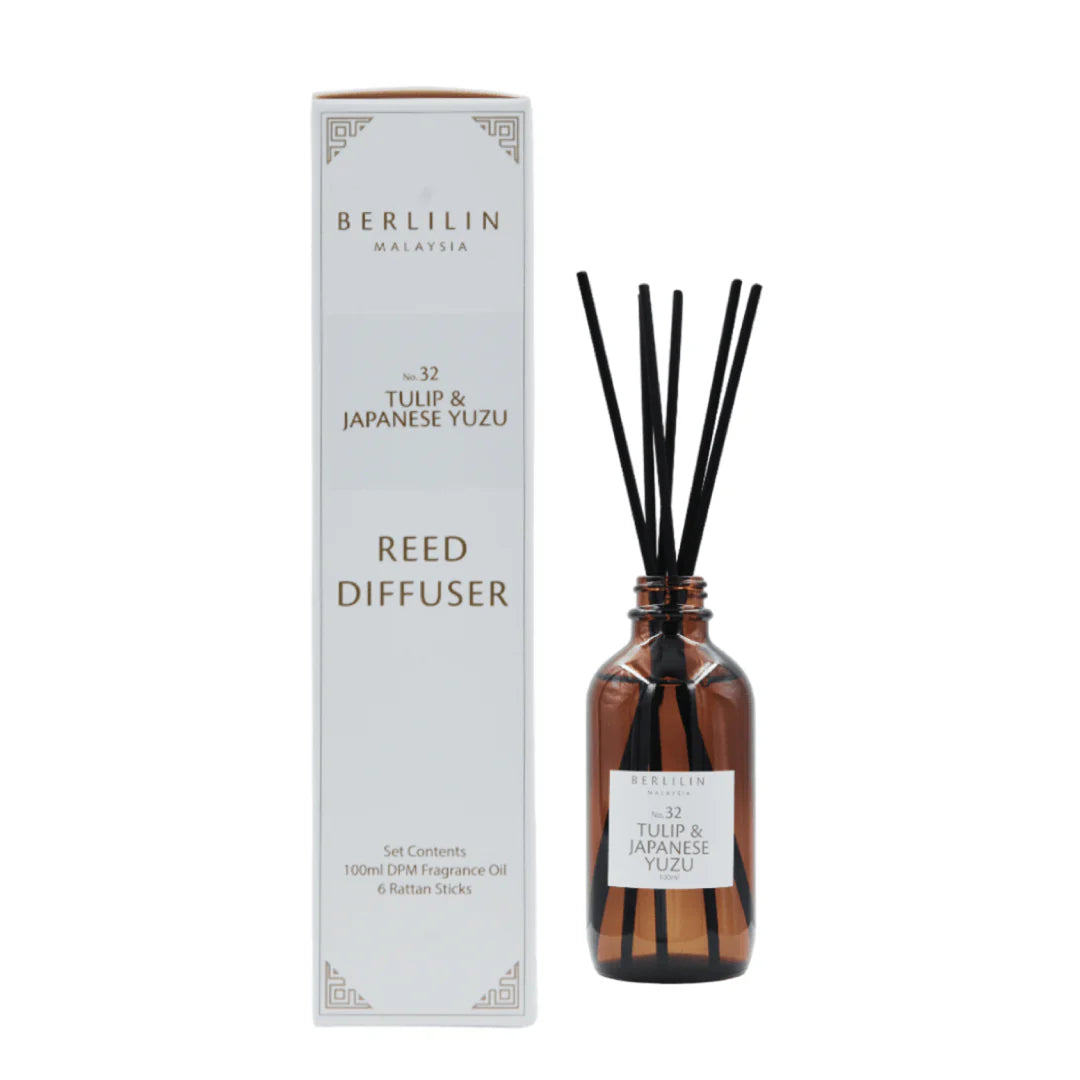 BERLILIN Reed Diffuser No.32 Tulip & Japanese Yuzu