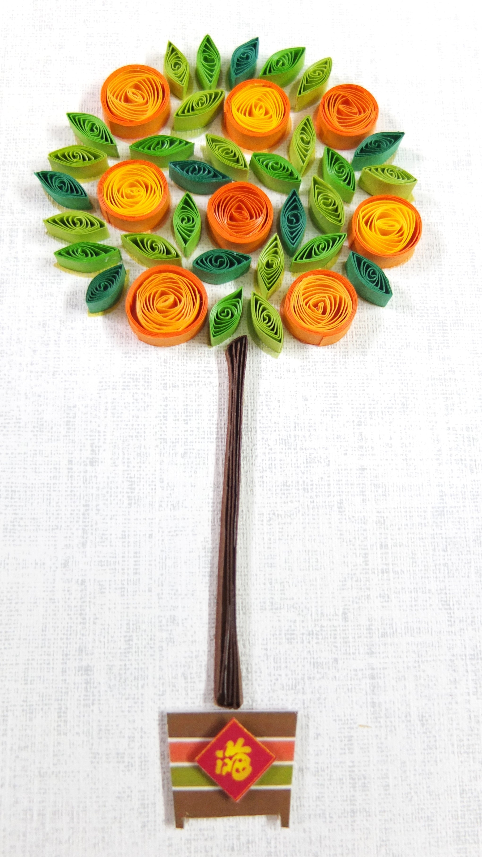 QUILLJOY CNY Set 2024 Mandarin Tree