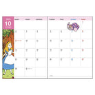 SUN-STAR 2024 Schedule Book A6 Monthly Disney Alice