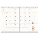 SUN-STAR 2024 Schedule Book A6 Monthly Disney Pooh Sprinkle