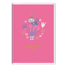 SUN-STAR 2024 Schedule Book A6 Monthly Moomin Pink