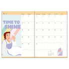 SUN-STAR 2024 Schedule Book B6 Monthly Disney Princess