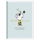 SUN-STAR 2024 Schedule Book B6 Monthly Peanuts Snoopy Light Blue