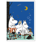 SUN-STAR 2024 Schedule Book B6 Monthly Moomin Night Sky