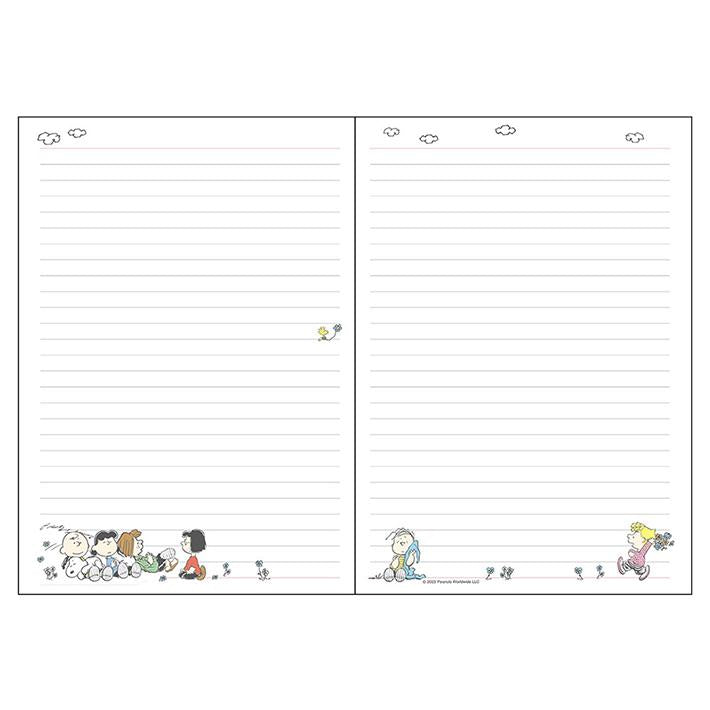 SUN-STAR 2024 Schedule Book B6 Monthly Peanuts Snoopy White