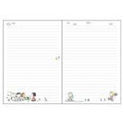 SUN-STAR 2024 Schedule Book B6 Monthly Peanuts Snoopy Friends