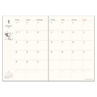 SUN-STAR 2024 Schedule Book B6 Weekly Story Book Peanuts Snoopy House