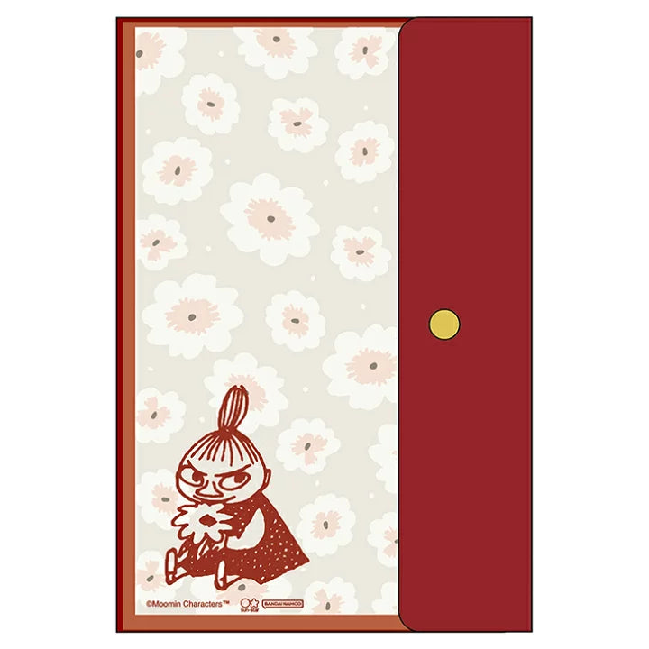 SUN-STAR 2024 Schedule Book A5 Slim with Cover Monthly Moomin Red