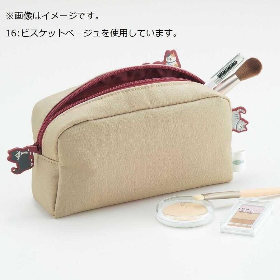 LIHIT LAB Cat's Daily Routine Box Pen Pouch Large Blue