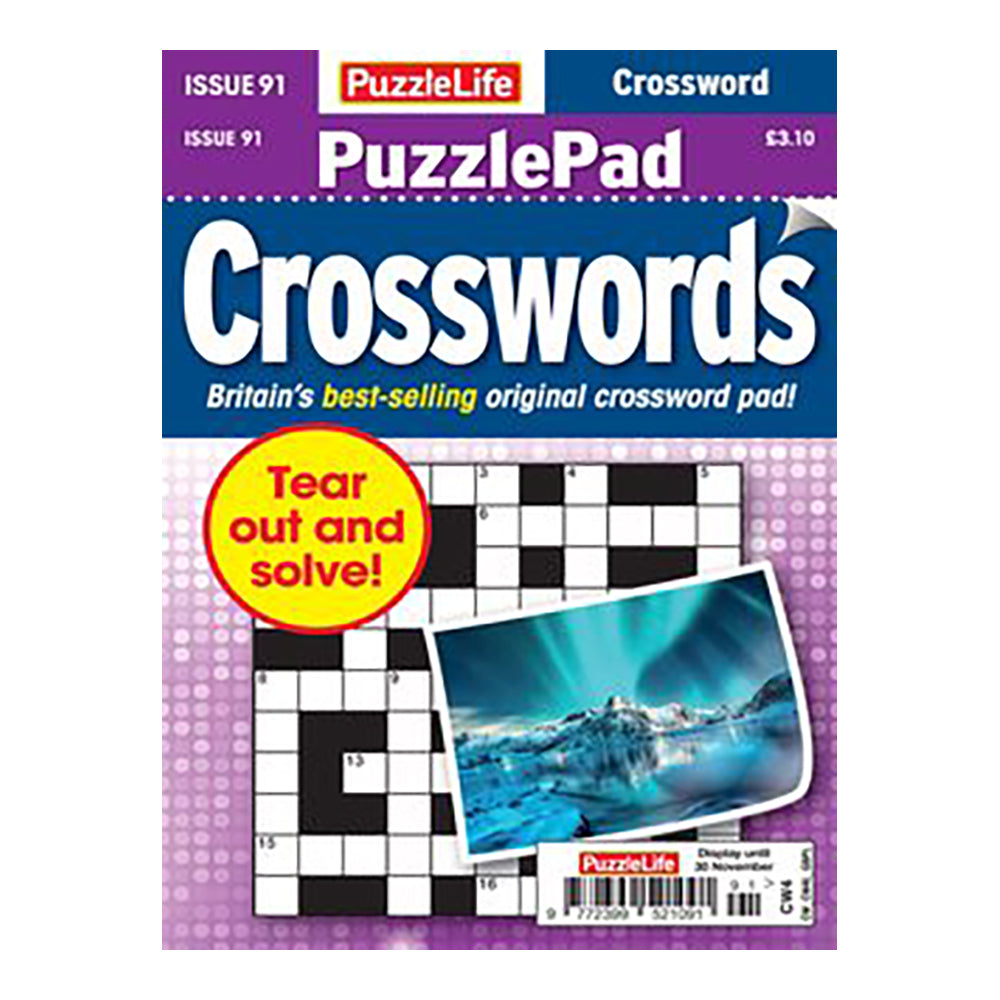 Puzzlelife Puzzlepad Crosswords