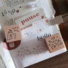 EILEENTAI.85 Rubber Stamp Beary Ordinary Days:Bird Above Head