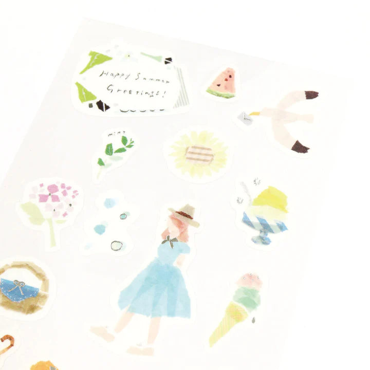 MIKI TAMURA Washi Sticker My Favorite:Summer