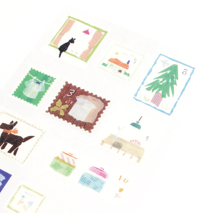 MIKI TAMURA Washi Sticker My Favorite:Stamp