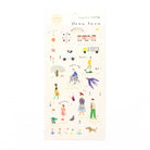 MIKI TAMURA Washi Sticker My Favorite:Down Town