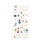 MIKI TAMURA Washi Sticker My Favorite:Anniversary