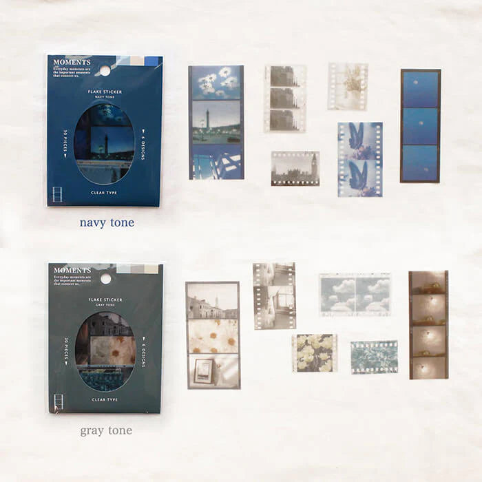 MINDWAVE Sticker Flakes Moments:Gray Tone